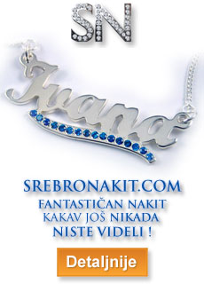 Srebrni lančić sa imenom