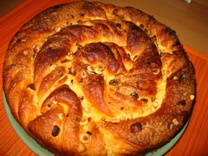 Štrudla sa margarinom, još prah šećer