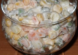 Francuska salata sa kukuruzom