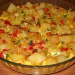 Zapečeni španski omlet 5
