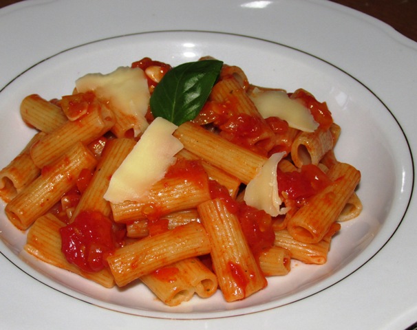 Pasta alla arrabbiata