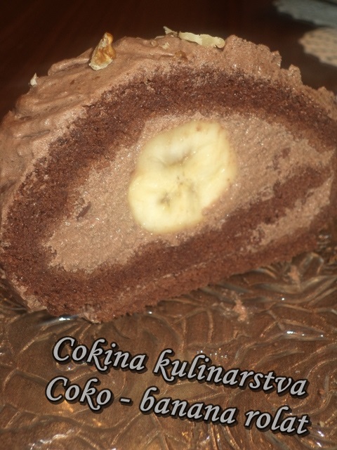 Čoko - banana rolat