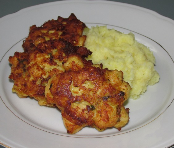 Tender Chicken Fritters