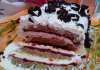 Bela torta sa višnjama Bela torta sa višnjama