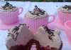 Cupcake čoko malina Cupcake čoko malina