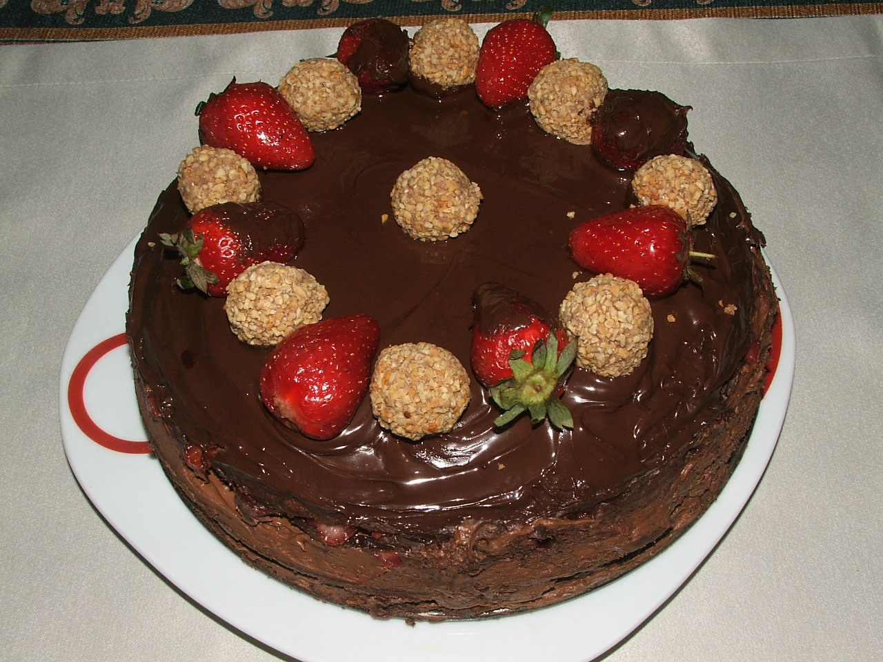 Rustična čokoladna torta