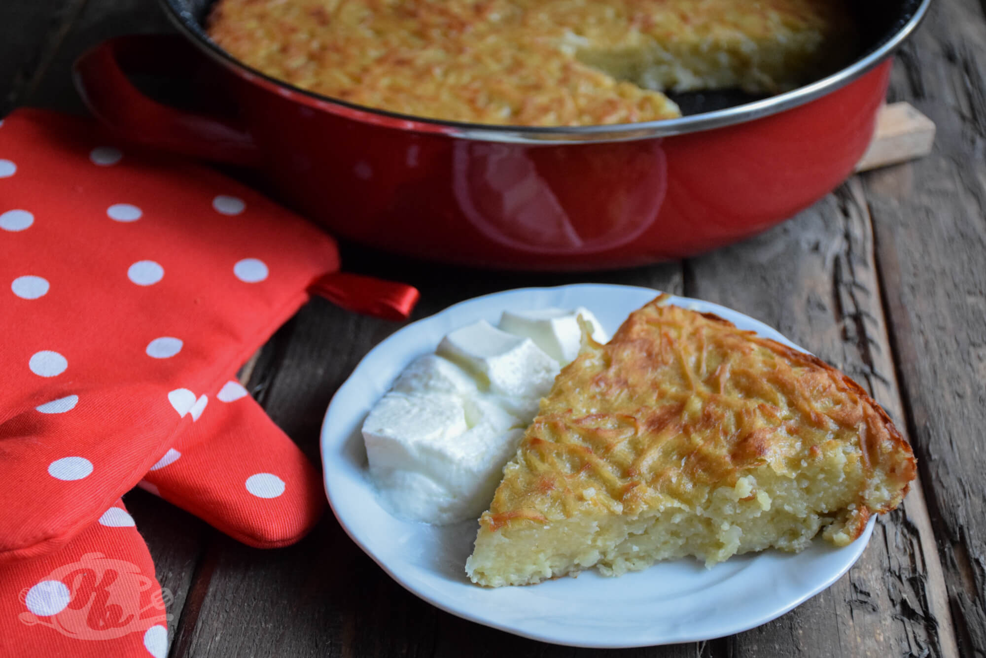 Brza pita sa krompirom - bez kora