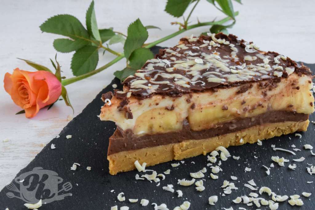 Nepečena plazma čokoladna torta sa bananama